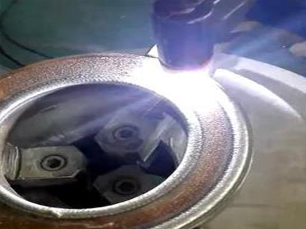 ERNiCrMo-3 product applied to valve sealing surface welding